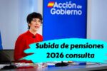 Subida de pensiones 2026 consulta los nuevos pagos mensuales