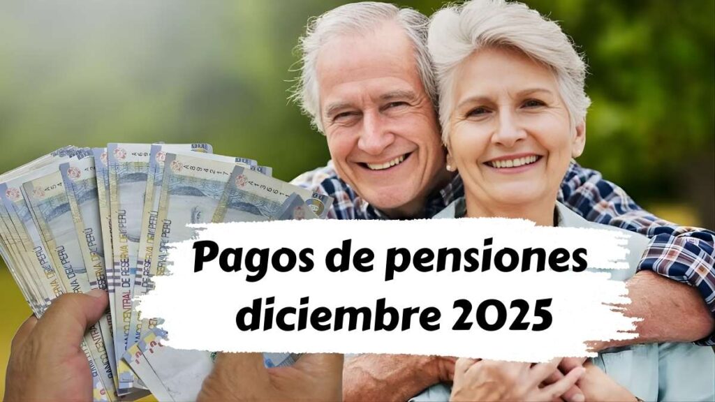 Pagos de pensiones diciembre 2025 en California calendario oficial de cobro