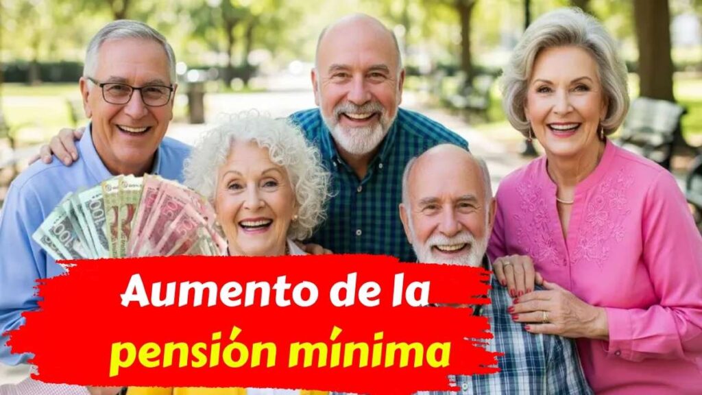 Aumento de la pensión mínima en diciembre pasos y calendario oficial de pago