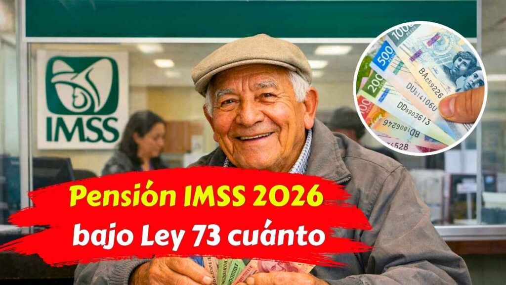 Calendario de pagos pensión IMSS Ley 73 2026 conoce el aumento