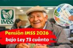 Calendario de pagos pensión IMSS Ley 73 2026 conoce el aumento