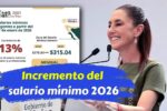 Incremento del salario mínimo 2026 impacto en tu bolsillo