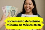 Incremento del salario mínimo en México 2026 detalles y calendario oficial