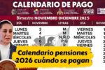 Calendario pensiones 2026 cuándo se pagan y cómo consultarlo